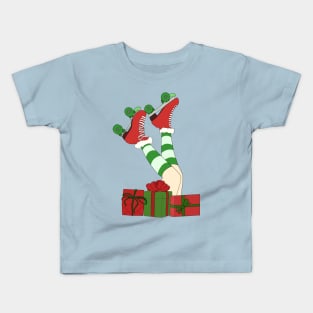 Christmas Skates Kids T-Shirt